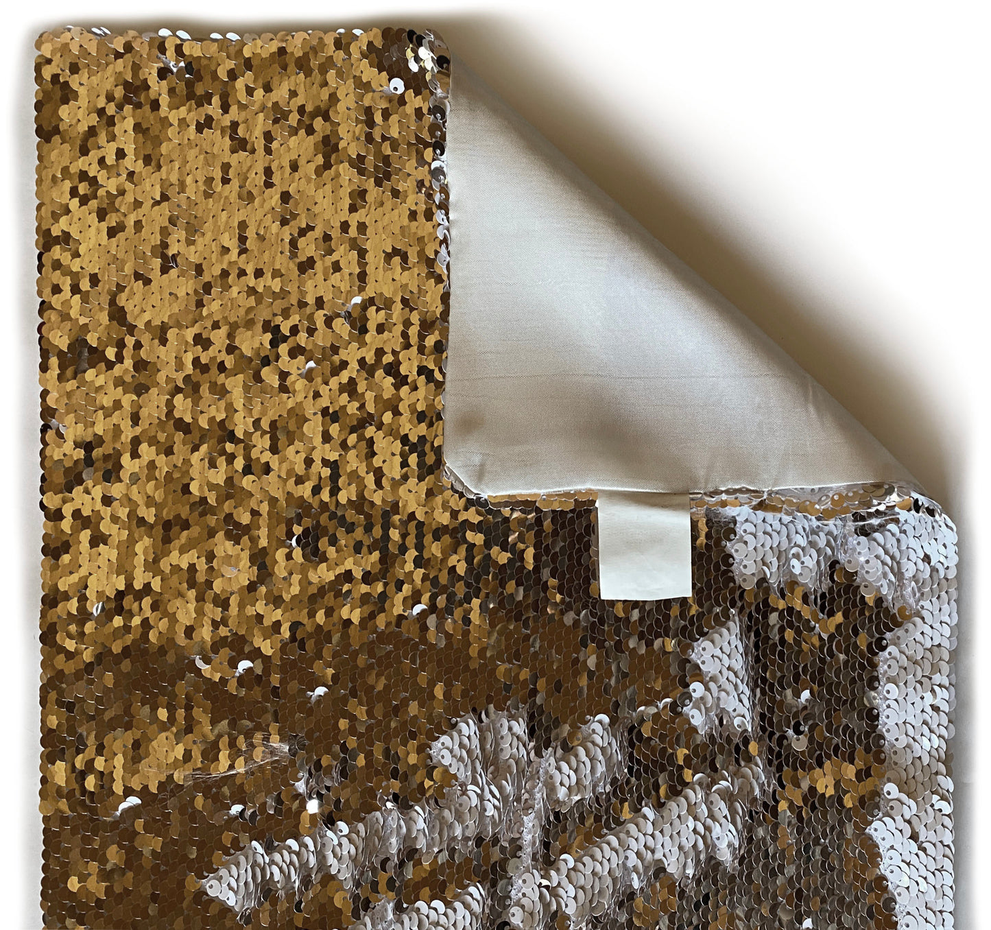 Table Runner Reversible SEQUIN 12" X 69" Choice 5 Modern Colours