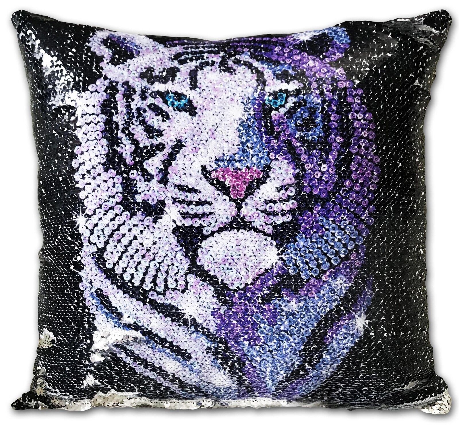 White Tiger Cushion