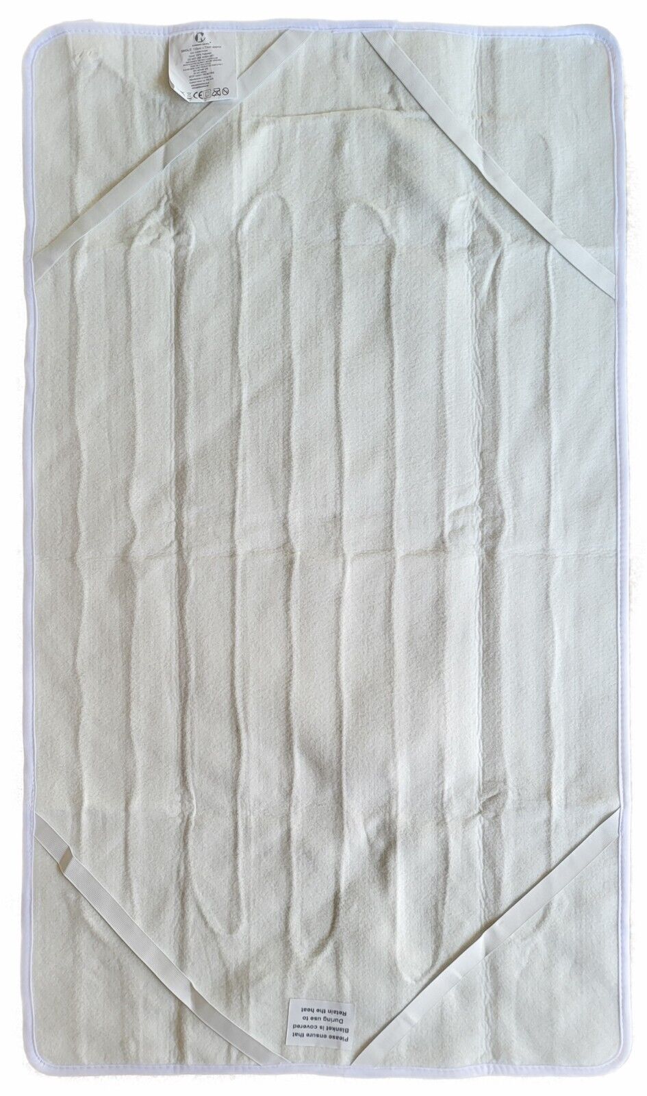 Cosy Electric Blankets Single Double King Size Electric Blankets White