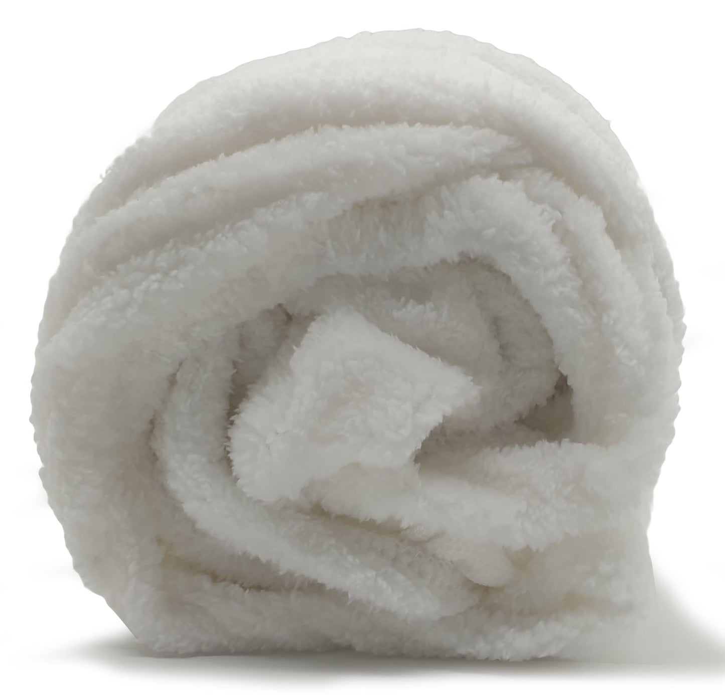 Teddy Bear Fleece Fitted Sheet OR Duvet Cover Set Sherpa Thermal Warm Bedding White Fitted sheet