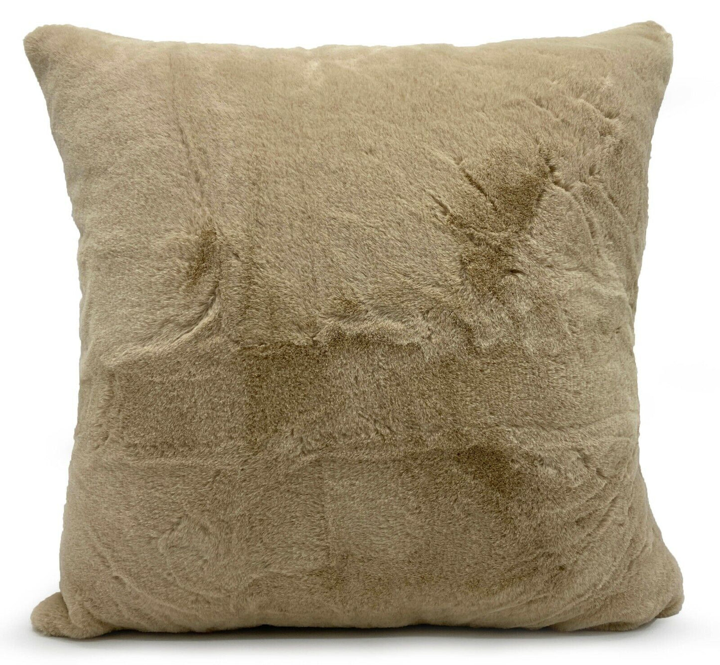 Faux fur cushion covers Beige