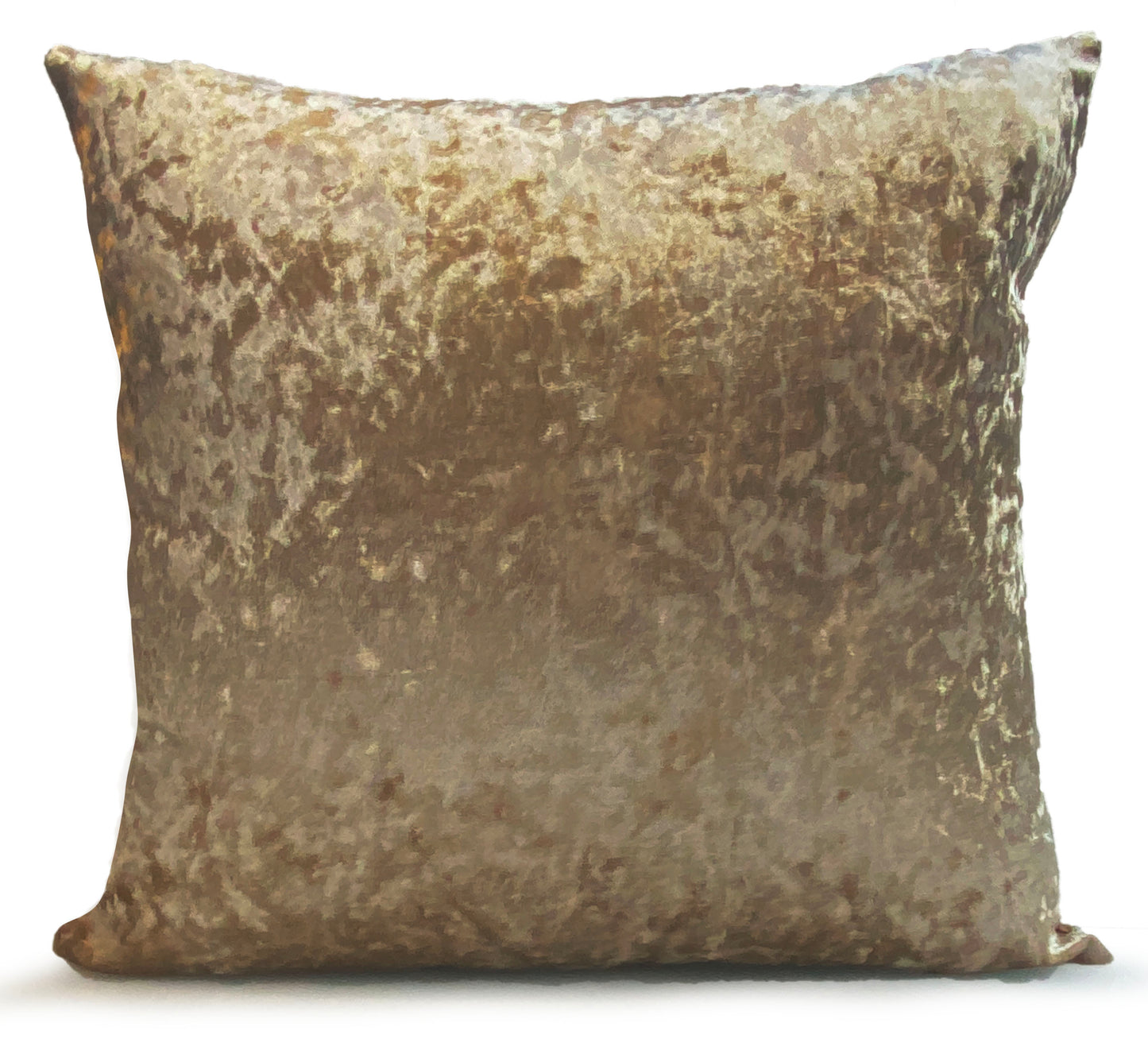 Velvet Cushion Cover Cushions Plain Crush Velvet 17"x17" 20"X20" 23"X23" BEIGE