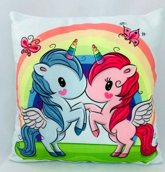 Unicorn Rainbow Cushion