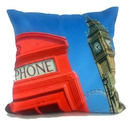 3d photographic cushion Cover cushions vintage london