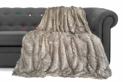 Large Throws Blanket Cuddly  Faux Fur Throw over 150cm x 200cm