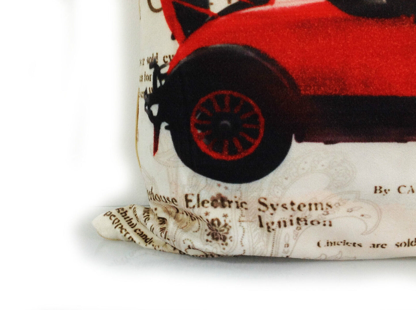 3d photographic cushion Cover cushions vintage car side view