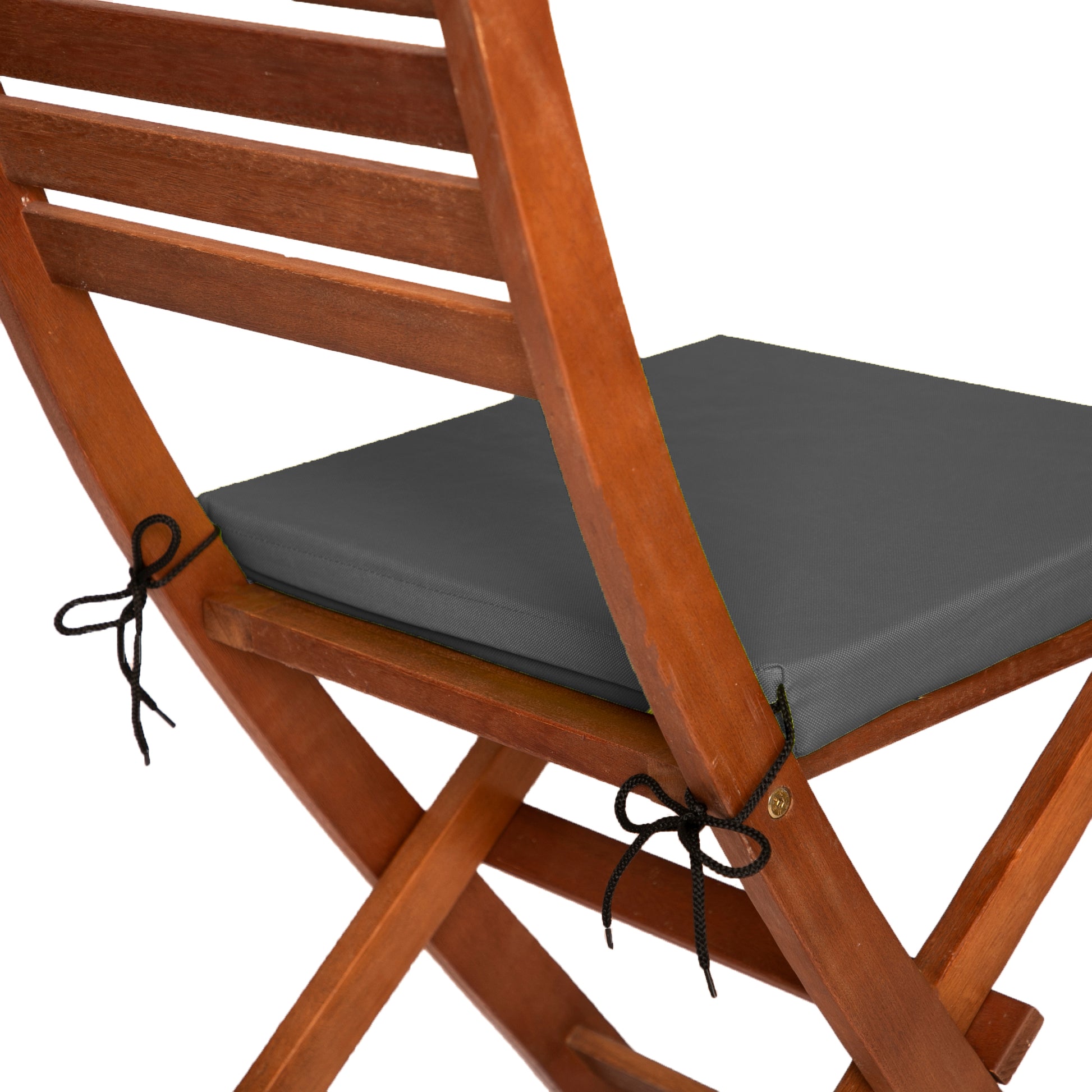 Outdoor Chair Seat Pads Bench Pads Waterproof Garden Chair Seat Pads Grey