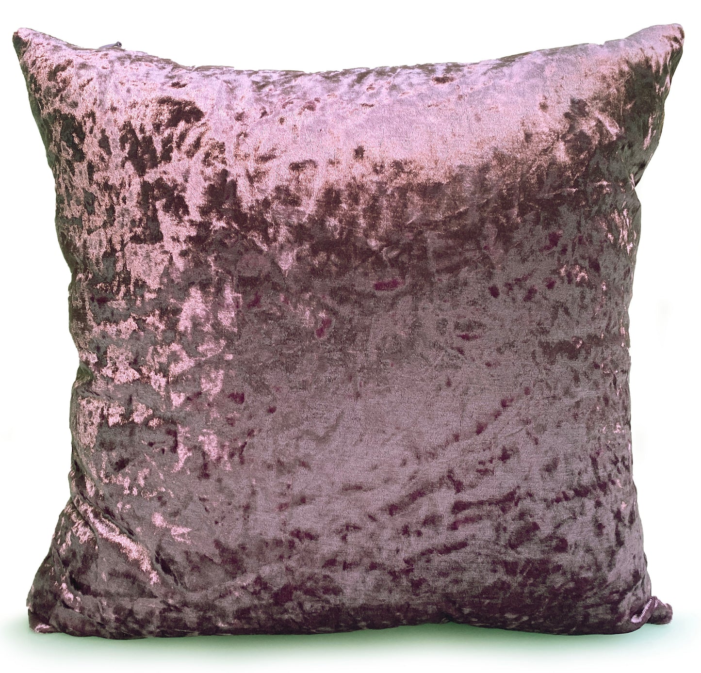 Velvet Cushion Cover Cushions Plain Crush Velvet 17"x17" 20"X20" 23"X23" MAUVE